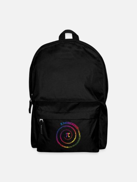 Mathématiques Pi 3,145 spirale - Sac à dos - noir