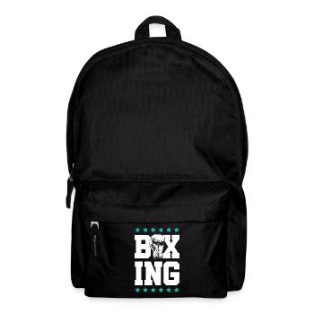 Boxing boxing boxing gloves - Backpack - black - Front