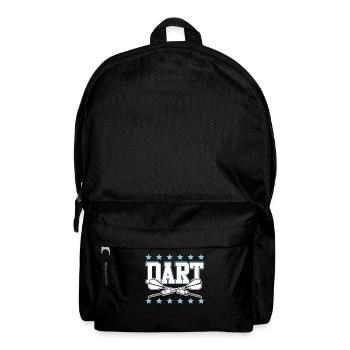 Dart Dartpfeile logo - Rucksack - Schwarz - Vorne