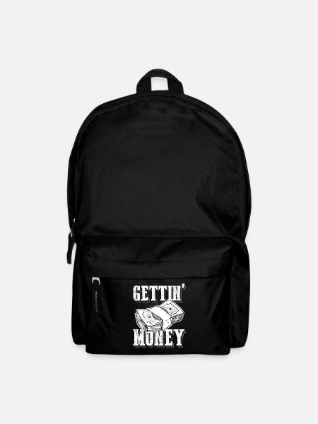 Gettin Money Money - Sac à dos - noir