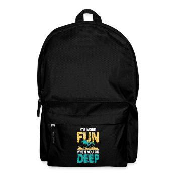 Diving diver - Backpack - black - Front