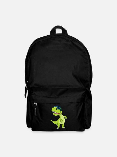 Dinosaurier Musik - Rucksack - Schwarz