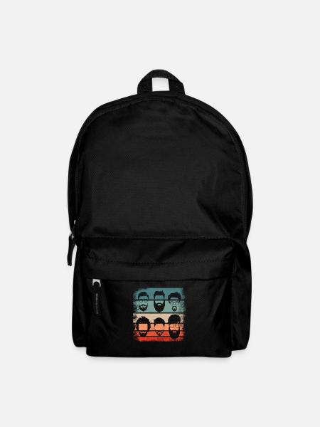 Bart Fakten, Bärtige Männer, Bart, - Rucksack - Schwarz