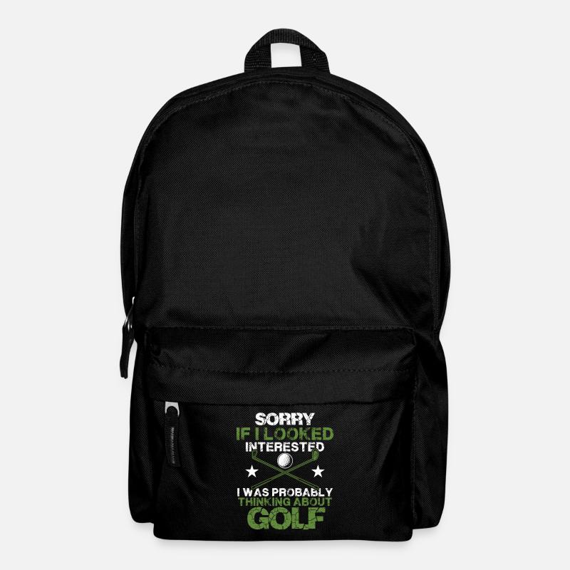golf golfer - Rucksack - Schwarz