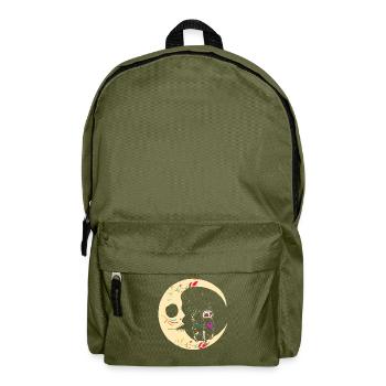 Dia De Los Muertos - Rucksack - Olivgrün - Vorne