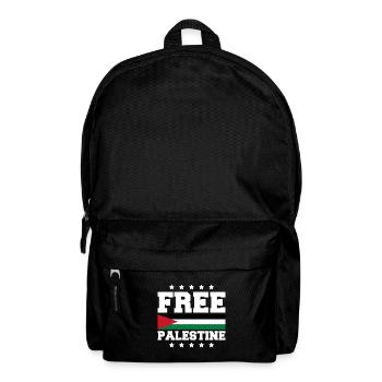 free palestine - Sac à dos - noir - Devant