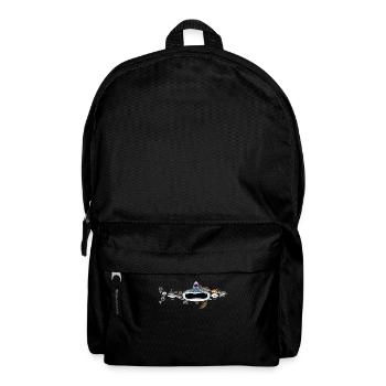 Shark, sharks, shark species as shark - Backpack - black - Front