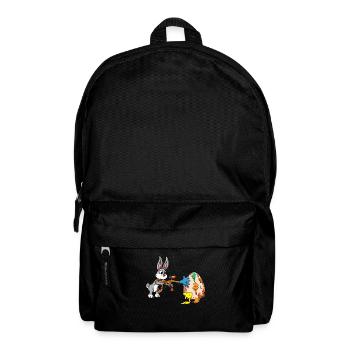 Easter Easter egg dyeing - Backpack - black - Front