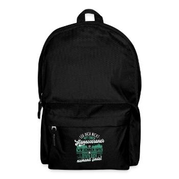 Leg dich nicht mit Hannoveraner an - Rucksack - Schwarz - Vorne