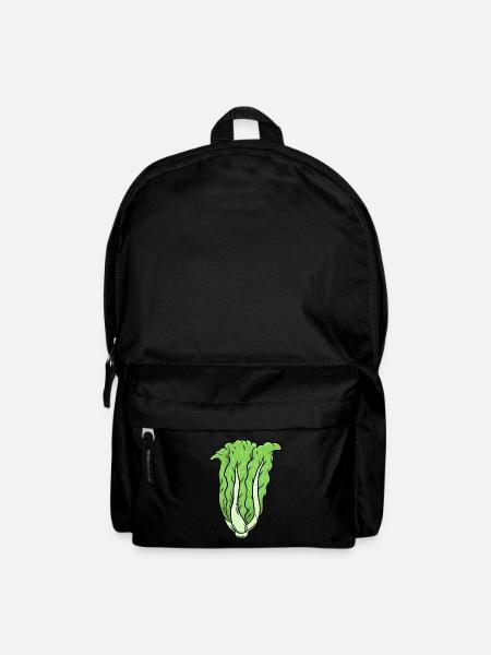 Kohl Gemüse - Rucksack - Schwarz