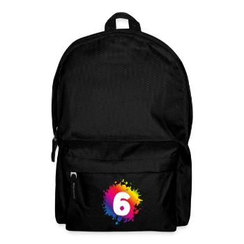 6 Number of blobs - Backpack - black - Front