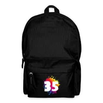 35 nombre de taches - Sac à dos - noir - Devant