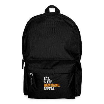 Amateurfunker Amateurfunk Radio Ham Amateur Radio - Backpack - black - Front