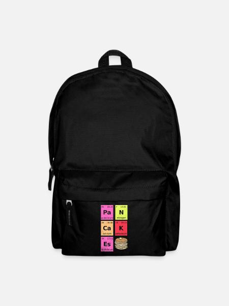 Chemiker Wissenschaftler Perioden System Pancakes - Rucksack - Schwarz