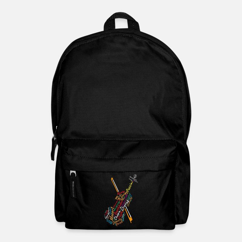 Klassische Komponisten, Komponisten, Musik - Rucksack - Schwarz