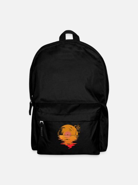 Disque vinyle Sunrise, Audiophiles - Sac à dos - noir