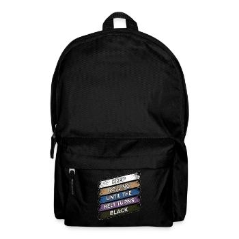 BJJ Black Belt - Backpack - black - Front