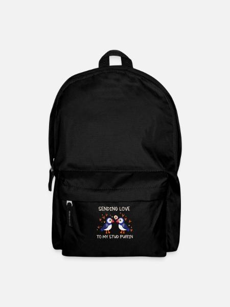Sending Love To My Stud Puffin Liebe Beziehung - Rucksack - Schwarz