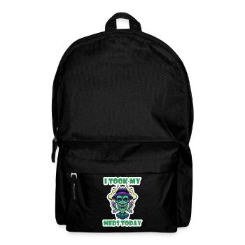 J’ai pris mes médicaments aujourd’hui - Sac à dos - noir - Devant