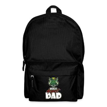 Le papa le plus dopé du monde - Sac à dos - noir - Devant
