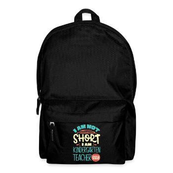 I Am a Kindergarten Teacher The Teacher Size - Backpack - black - Front