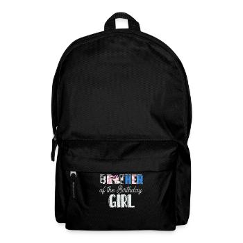 Kuhgeburtstag, Bauer Geburtstag Mädchen - Rucksack - Schwarz - Vorne