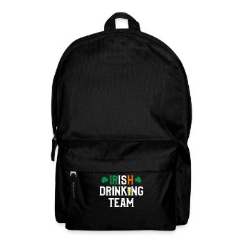 Irish Drinking Team - Backpack - black - Front
