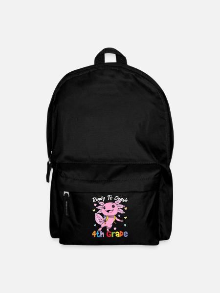 Ready To Crush 4th Grade Elementary School - Backpack - black