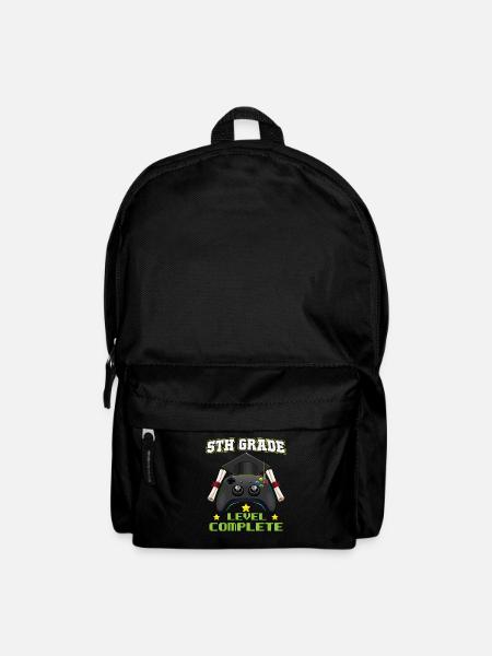 5th Grade Level Complete Middle School Graduation - Rucksack - Schwarz