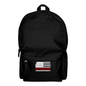 US-Flagge, Fakten Über Gefühle - Rucksack - Schwarz - Vorne