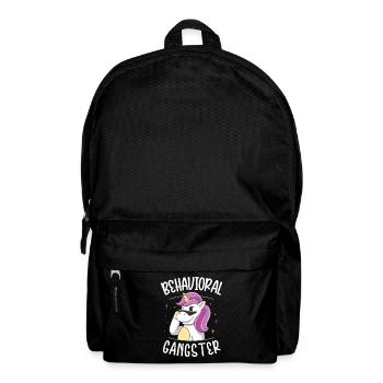 Collecting Data - Behavioral Analyst Therapists - Backpack - black - Front