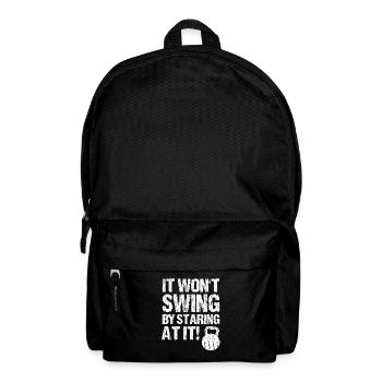 Kettlebell Training Won't Swing Staring At It - Backpack - black - Front