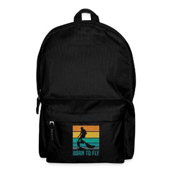Born To Fly - Sports nautiques fun flyboarder - Sac à dos - noir - Devant