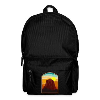 Devils Tower National Monument - Rucksack - Schwarz - Vorne