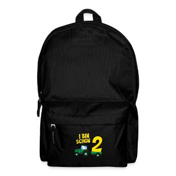 Ich bin schon 2 - Rucksack - Schwarz - Vorne