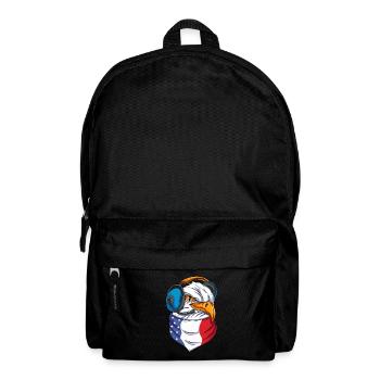 US Adlerkopf - Rucksack - Schwarz - Vorne