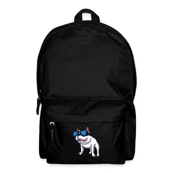 Français Bouledogue - Sac à dos - noir - Devant
