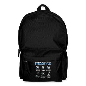 Brettspiele, Brettspiel, Brettspiele Spielen - Rucksack - Schwarz - Vorne