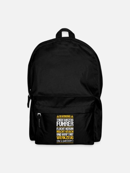 Triebfahrzeugführer Lokführer Train Driver - Rucksack - Schwarz