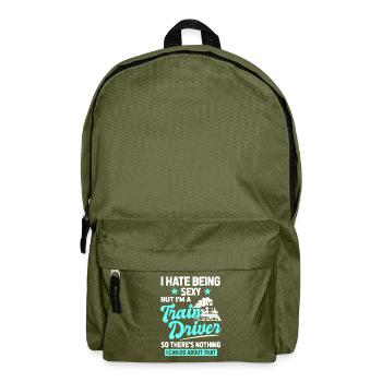 Operator Rail Trainspotting Drivers - Backpack - olive green - Front