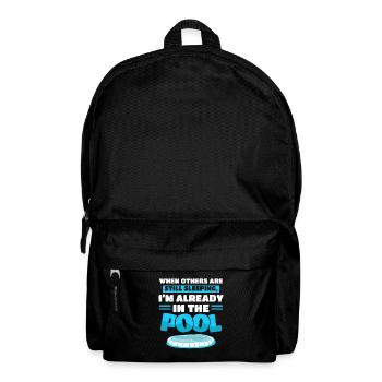 Natation Nageurs Sports - Sac à dos - noir - Devant