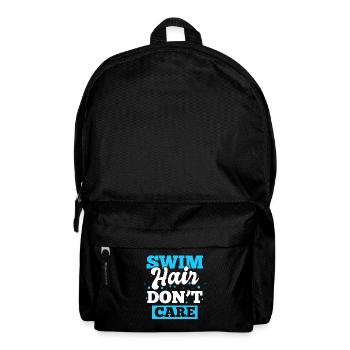 Nageurs en salle - Sac à dos - noir - Devant