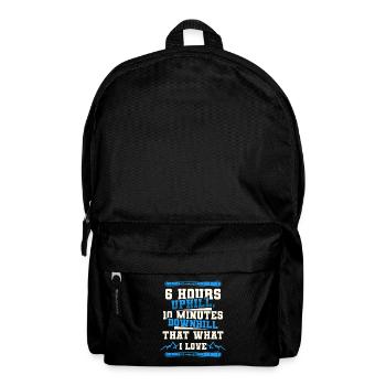 Ski touring Skiing in the hinterland - Backpack - black - Front