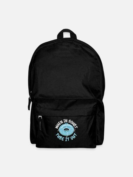 Snow Tubing Winter - Rucksack - Schwarz
