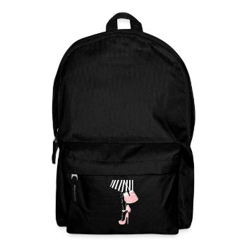 Cool Boxing Gloves And High Heels - Women Boxer - Backpack - black - Front