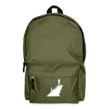 Mountain - Hiking - (23) - Backpack - olive green - Front