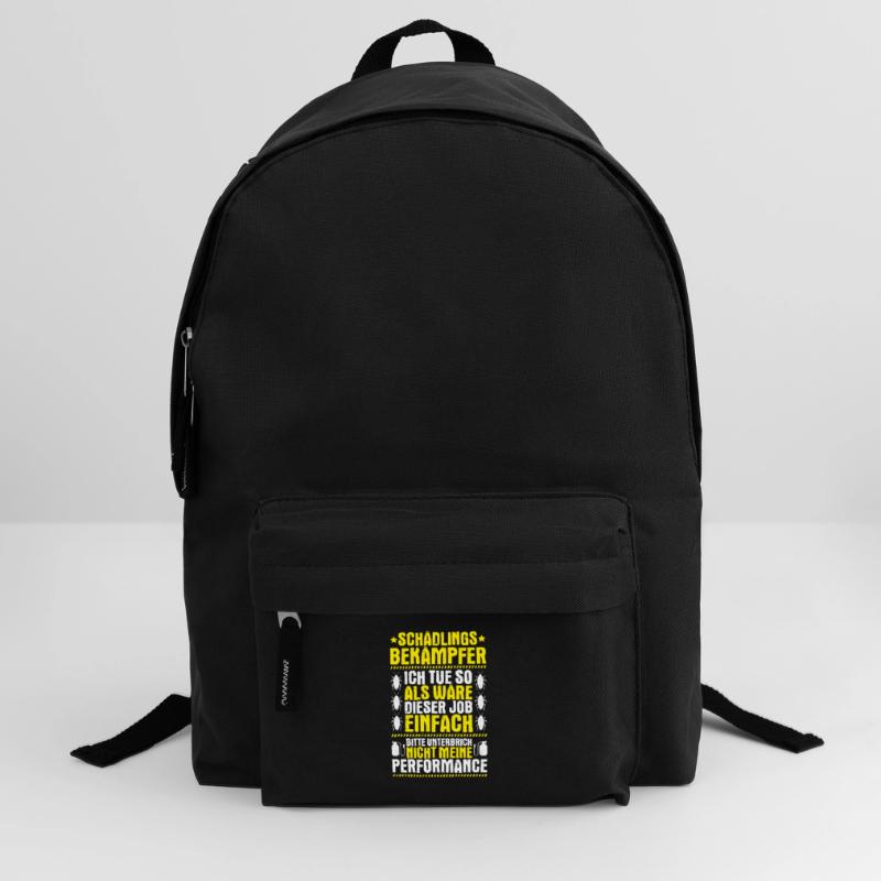 Schädlingsbekämpfer Kammerjäger Exterminator Rucksack