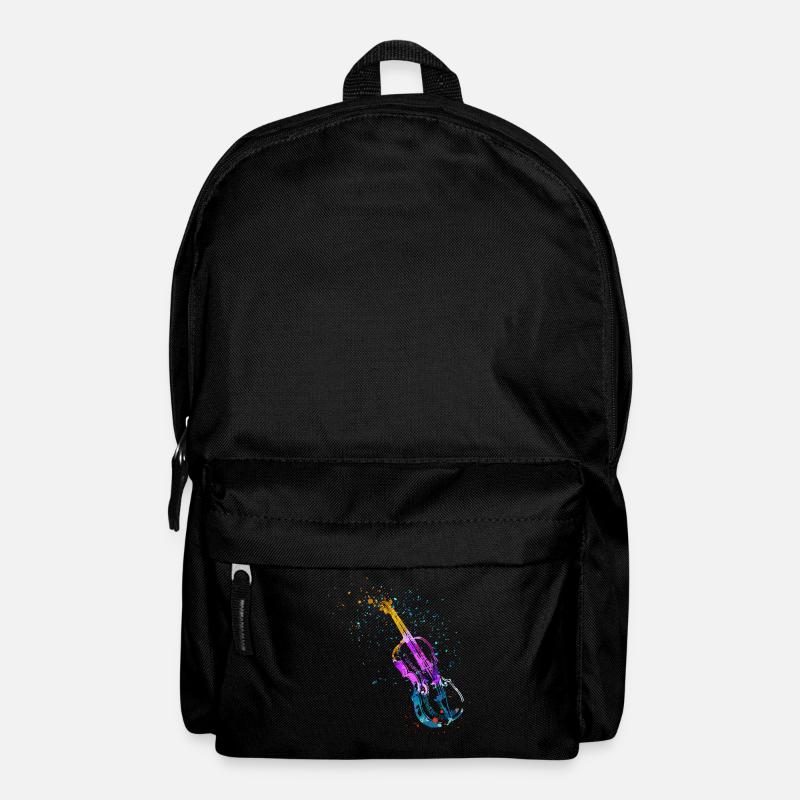 Violoniste, Violon, Jouer du violon - Sac à dos - noir
