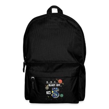Blast Off J’ai 5 ans, 5ème anniversaire - Sac à dos - noir - Devant