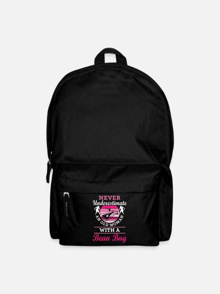Cornhole, Cornhole, Cornhole-Spieler - Rucksack - Schwarz